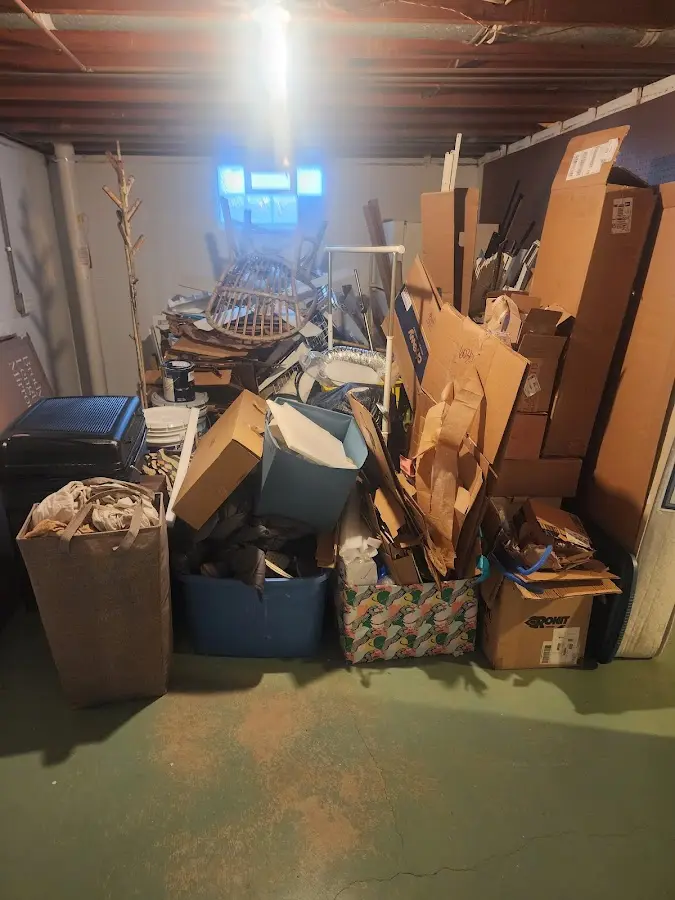 Roll-off dumpster container at job site for Yard Waste Dumpster Rental in Tamalpais-Homestead Valley